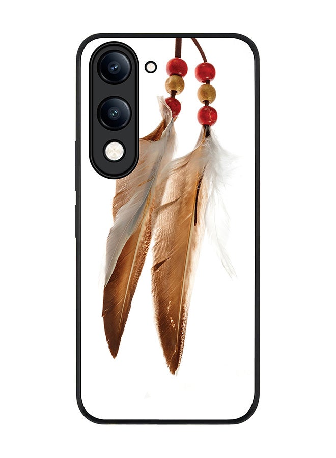 For vivo Y29s 5G / Y19s 5G Case,Slim fit Camera Protection, Shockproof Thin Phone cover  - Chief Longfeathers